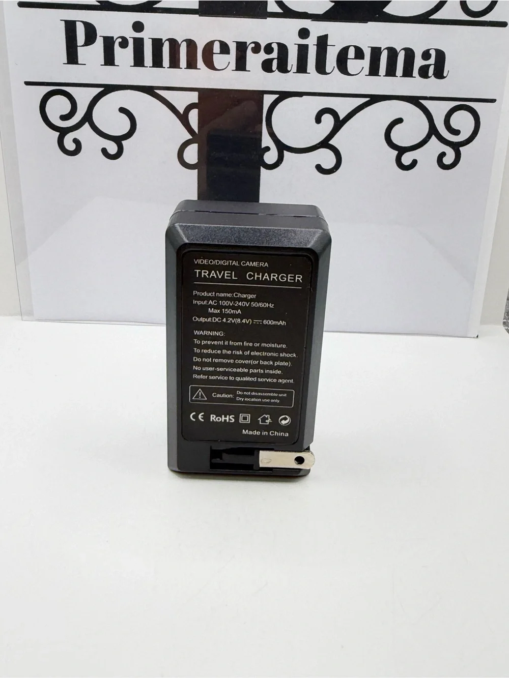 EN-EL14 Travel Camera Battery Charger - Black